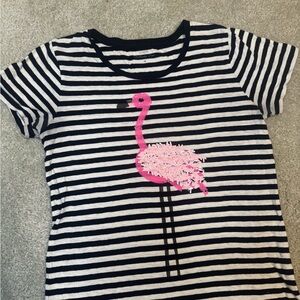J. Crew collector T pink flamingo